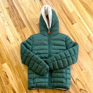 Save the Duck puffer coat, NWT, boys size 12